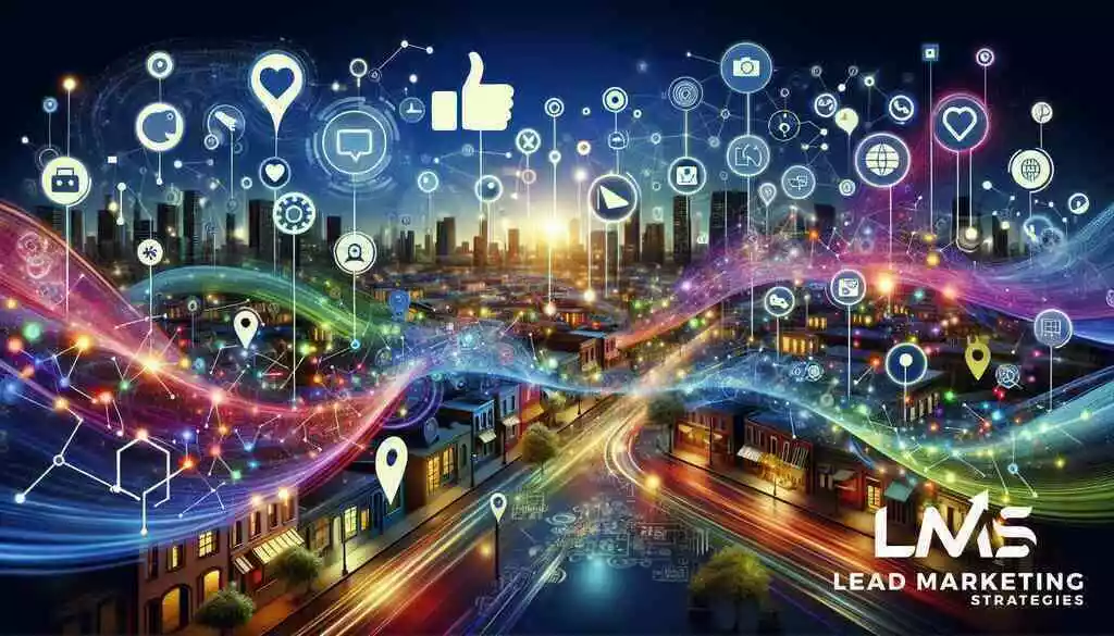 Exploring Social Media Dynamics Near You with LMS