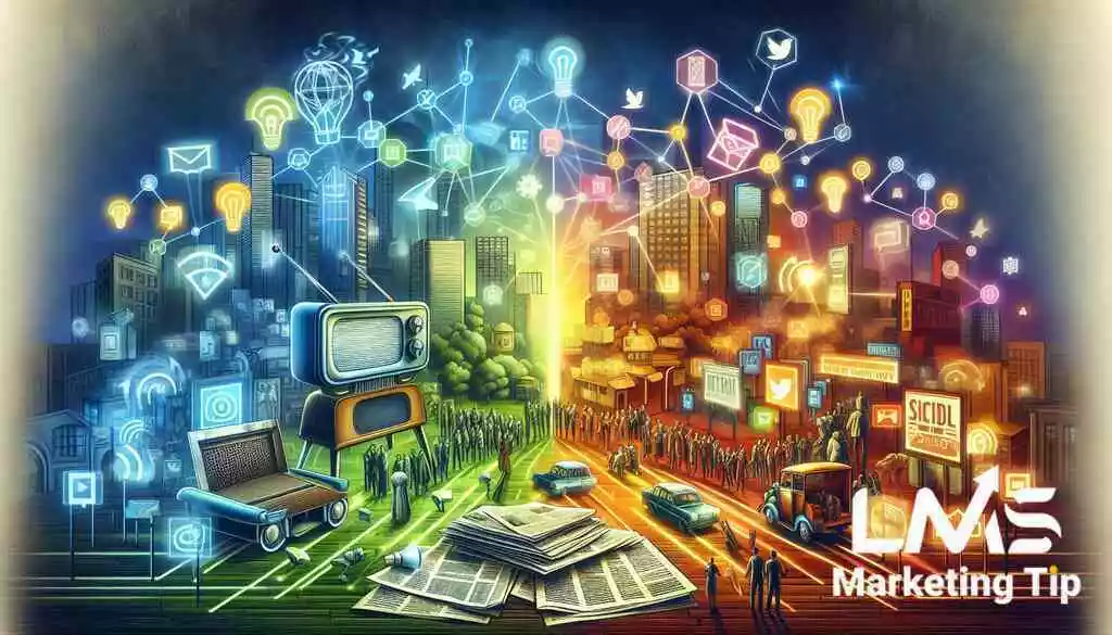 The Difference Between Traditional and Digital Marketing at Marketing Tip