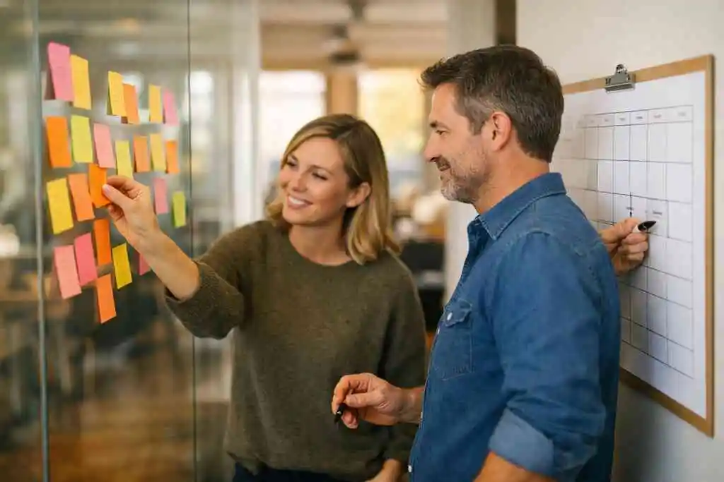 Where content calendar structure should connect with email marketing schedule and social media strategy for fall — Marke
