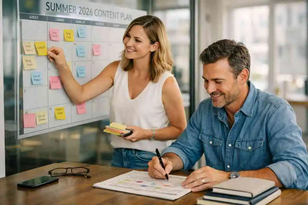 How to Build a Content Calendar for Summer 2026